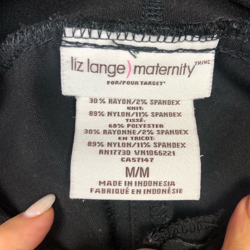 Liz Lange Maternity Black Pants - Picture 4 of 4